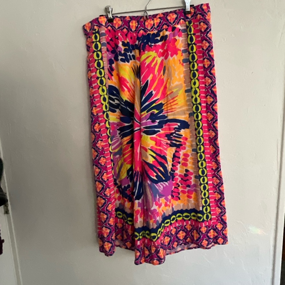 Lilly Pulitzer Bal Harbour Palazzo Pants Multi Pier Pressure Medium
